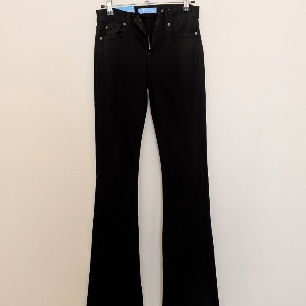 7 for all mankind black B(air) jeans - size 26